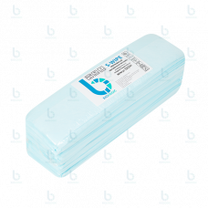 Нетканый протирочный материал S-WIPE универсальный гладкий бирюзовый W-слож 34х49см в пачке 90 листов